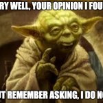 yoda Meme Generator - Imgflip