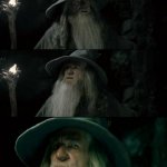 Gandalf Confused