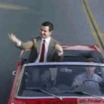 Mr Bean Middle Finger GIF Template