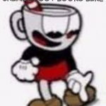 just for fun | THAT'S WHAT A CRINGE POST LOOKS LIKE | image tagged in cuphead pointing down | made w/ Imgflip meme maker