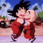 krillin goku GIF Template