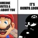 Happy mario Vs Dark Mario Meme Generator - Imgflip