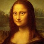 Surprised Mona Lisa template