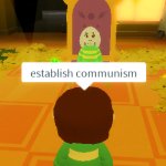 Chara wants communism