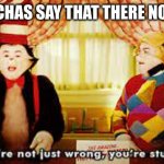 your not just wrong your stupid | WHEN GACHAS SAY THAT THERE NOT ALL BAD | image tagged in your not just wrong your stupid | made w/ Imgflip meme maker