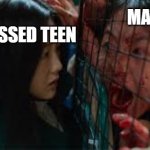 all of us are dead | MATH; DEPRESSED TEEN | image tagged in all of us are dead | made w/ Imgflip meme maker
