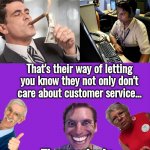 Call Center from India lousy customer servicd | When any company uses a call center from India... That's their way of letting you know they not only don't care about customer service... Th | image tagged in keep calm and carry on purple | made w/ Imgflip meme maker