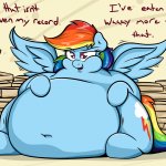 Fat Rainbow Dash