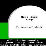 Here lies Pump