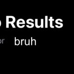 bruh | bruh | image tagged in apple no results | made w/ Imgflip meme maker