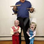 Soros with puppets Joe Biden and Hillary