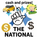 National Clottery jab parody