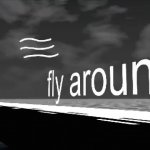 Fly around GIF Template