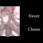 Sweet Cheese | Sweet; Cheese | image tagged in creepy face,hu tao | made w/ Imgflip meme maker