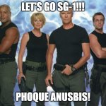 When you think about the vortex... | LET'S GO SG-1!!! PHOQUE ANUSBIS! | image tagged in sg1,space,polar vortex,seal,prepare your anus,navy seals | made w/ Imgflip meme maker