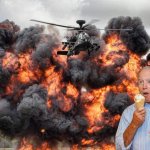 Joe Biden Explosion helicopter