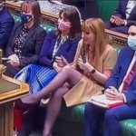 Angela Rayner - Basic Instinct meme