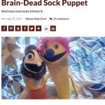 Sock Puppet Biden