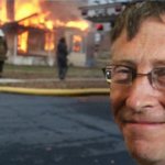 Bill Gates shady house fire