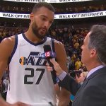 Rudy Gobert F the Talk