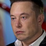 Elon Musk sad