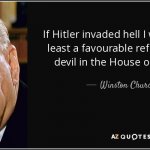 Winston Churchill quote Hitler