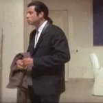 Confused John Travolta Pulp Fiction GIF Template