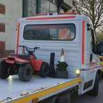 Baby's Quadbike Confiscated