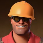 Smiling Engineer TF2