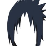 Sasuke hair
