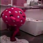 super saiyan strawberry GIF Template