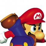 wonky mario GIF Template