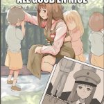 anma nazi past | ME AT MY HOUSE ALL GOOD EN NICE; ME AT SCHOOL | image tagged in anime nazi past | made w/ Imgflip meme maker