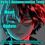 Kyxa's Announcement Temp template