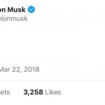 Elon Musk blank tweet