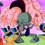 Squidward holds nappa template