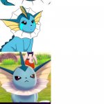 Vaporeon becomes canny meme