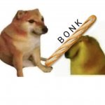 Bonk Dog with Boguette