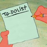 Patrick To-Do List