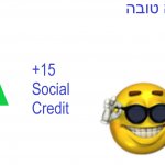 Israeli social credit