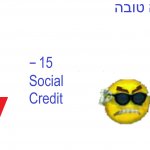 -15 Israeli social credit