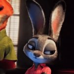 Skeptical Judy hops meme