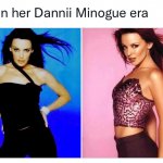 Kylie in Dannii Minogue era meme