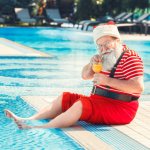 Santa Claus on Holiday meme