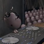 Eggdog DJ dancing GIF Template