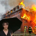 ATEEZ Seonghwa fire meme