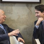 Justin Trudeau Klaus Schwab