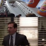 Burger King titanic inflatable slide | image tagged in oh my god okay it's happening everybody stay calm,burger king,funny,memes,titanic,you had one job | made w/ Imgflip meme maker