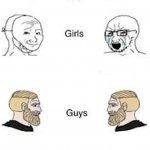 Guys vs girls meme