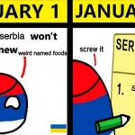 country balls | serbia; weird named foods; FOOD; SPOTTED DICK | image tagged in serbia's list,countryballs,britain,foods | made w/ Imgflip meme maker